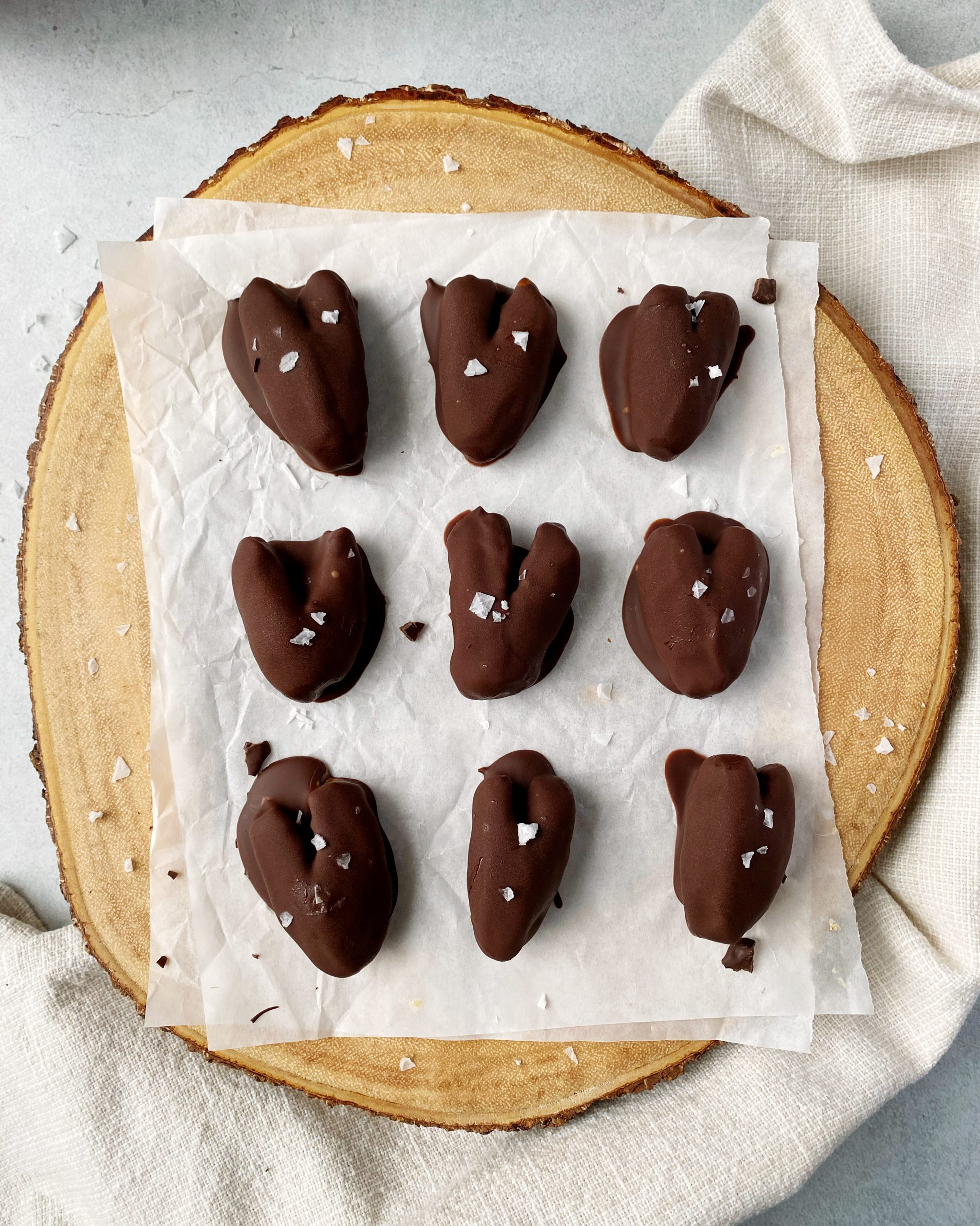 Healthy Chocolate Covered Date Hearts