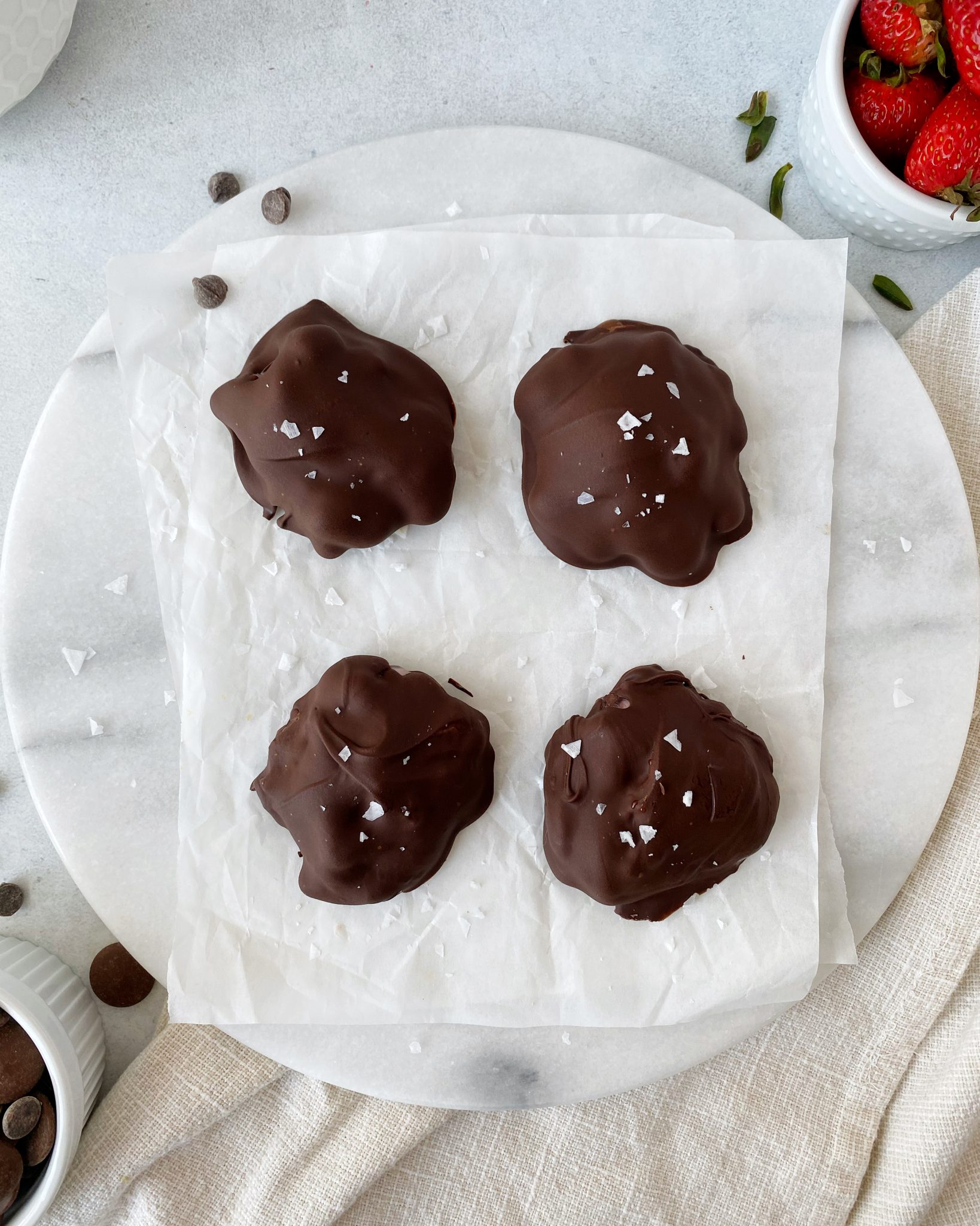 Vegan Chocolate Covered Strawberry Yogurt Clusters Riri's Recipes