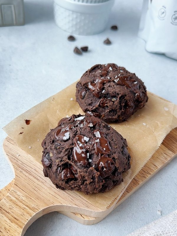 Double Chocolate High Protein Cookies (Single Serve)