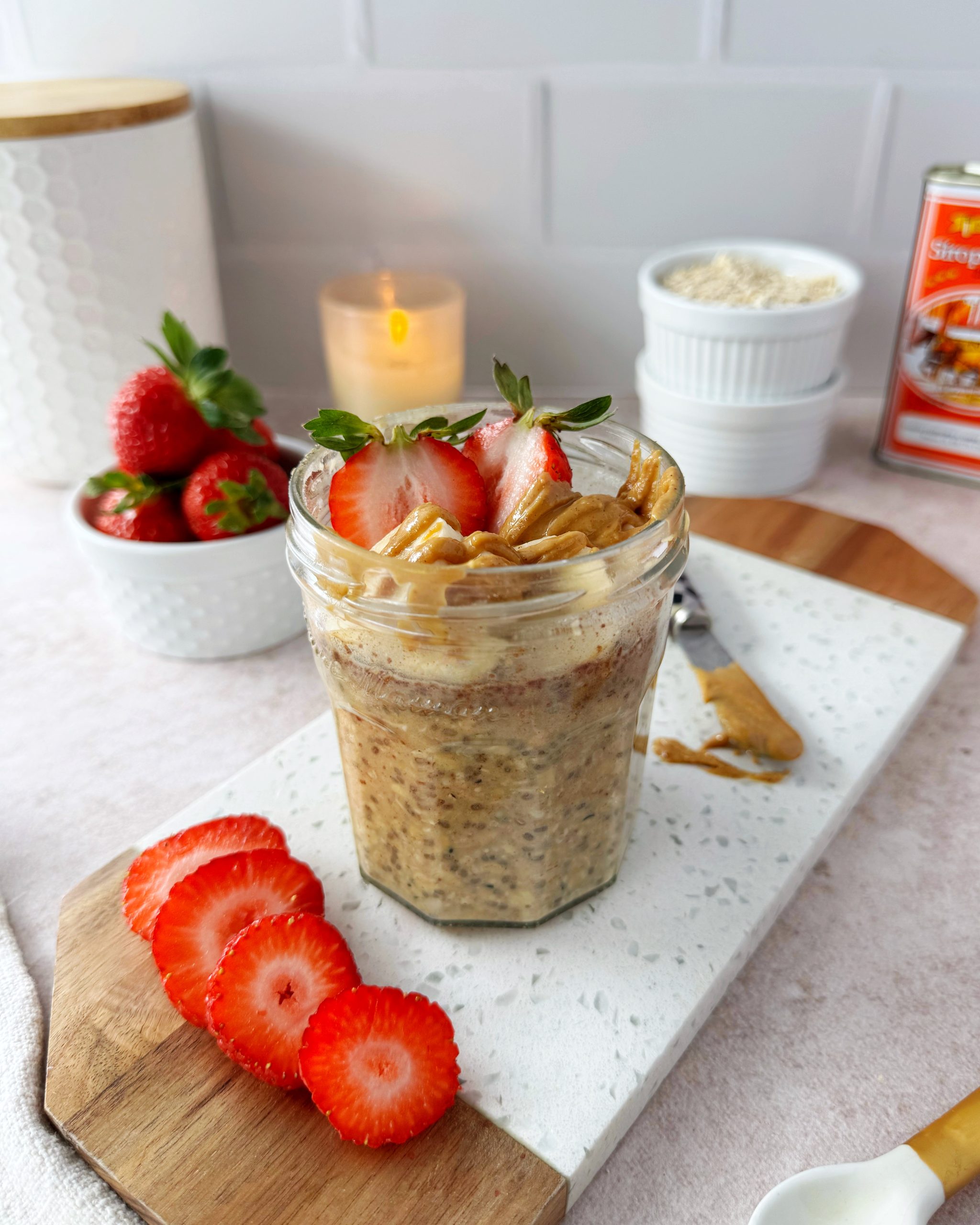 Easy Vegan Overnight Oats (High Protein)