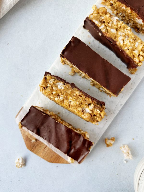 High Protein Rice Cake Bars (Vegan)