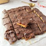peanut butter and jelly date bark