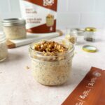 maple walnut overnight oats