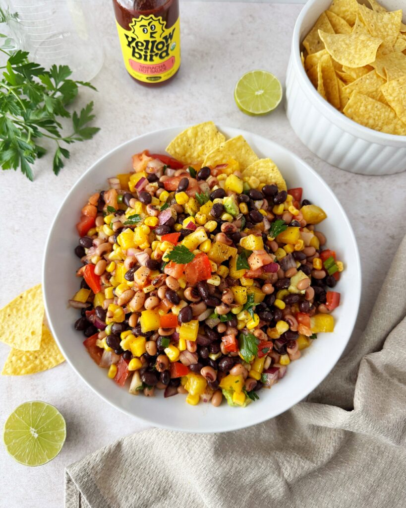 bowl of cowboy caviar